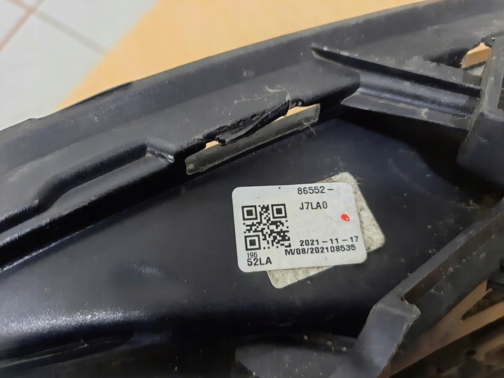 фото №10, Kia ceed 3 iii рестайлинг 21- gt-line решётка бампера правые перед