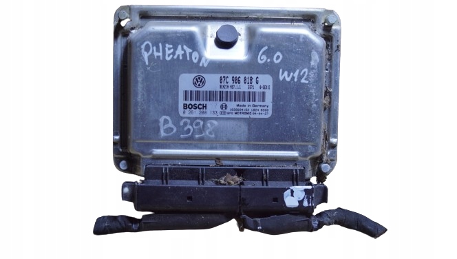 фото №11, Блок керування двигуном (ecu) vw phaeton 6.0 w12 07c906018g
