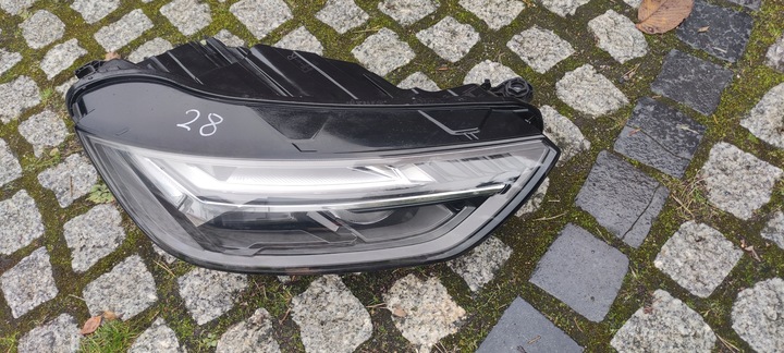 фото №7, Audi q5 ii 80a фара лампа полный led рестайлинг 80a941033f 80a941034f kpl