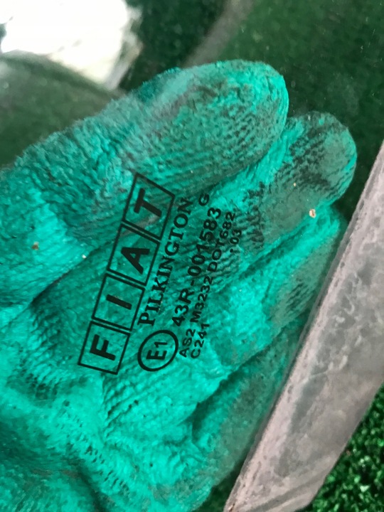 фото №3, Скло двері перед передня права fiat panda ii варшава