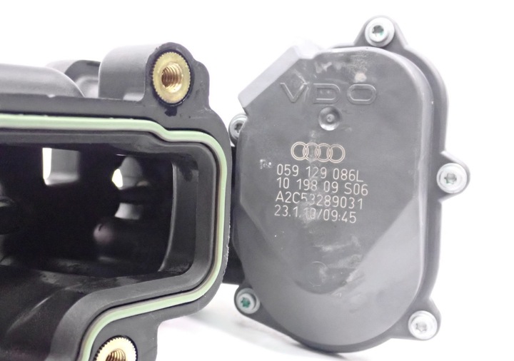 фото №12, Коллектор левый + регулятор a6 c6 2.7tdi 059129711bs