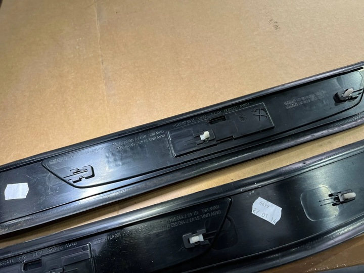 фото №7, Bmw 7 f02 довгий планки накладки порогові m набір комплект 7181011 7190962