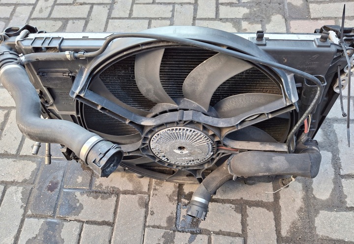 фото №5, Bmw e90 e92 e93 m3 комплект pas переднее радиатор 2284075 7925242 7900810