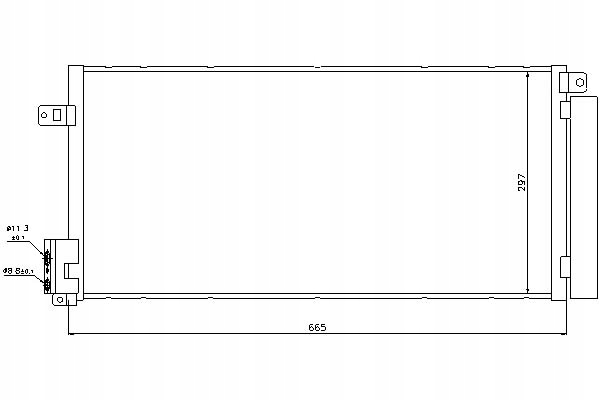 фото №16, Радіаторів кондиціонера з осушувач nissens 94899 55700408