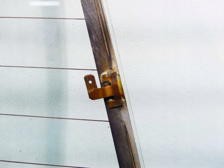 фото №3, Скло задня зад кришки багажника vw golf ii 2