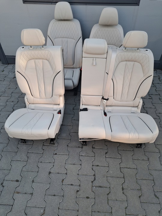 фото №8, Сидіння диван шкіра bmw g07 x7 комплект перед зад