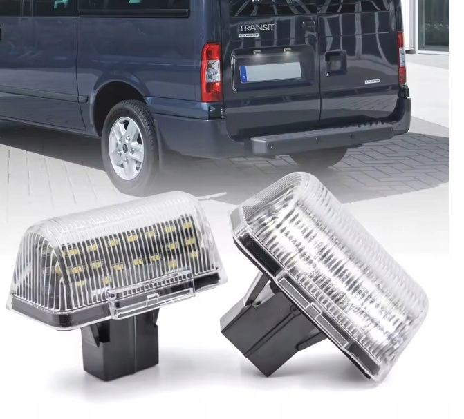 фото №1, Підсвітка номерного знака реєстраційний led діоди ford transit courier connect