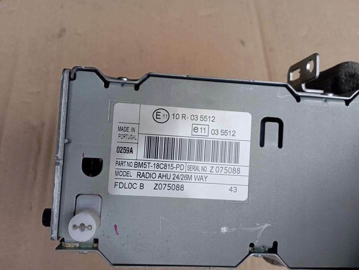 фото №9, Ford b-max bmax радіо дисплей екран панель av1t18k811dc bm5t-18c815-pd