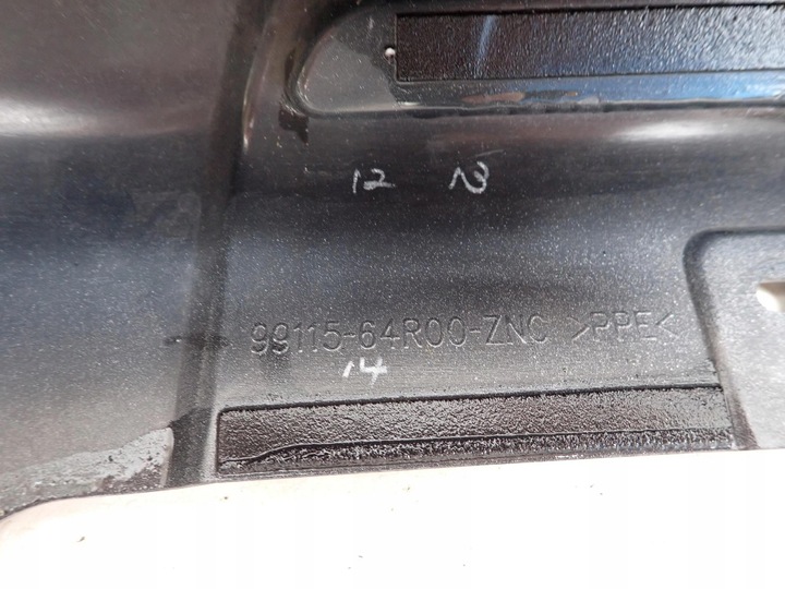 фото №11, Suzuki sx4 s-cross рестайлинг 16-21 dół накладка спойлер бампера перед