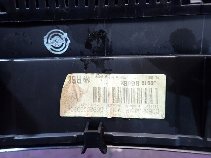 фото №7, Vw golf iv 97-06 1.9 sdi спідометр  прилади 1j0919860bx