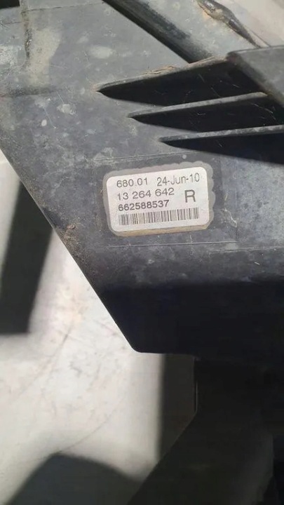 фото №8, Галоген праве передній opel astra j 13264642 1.7l дизель 81kw 2010