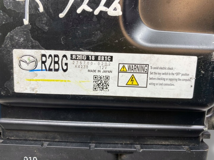 фото №7, Mazda 6 2011 блок керування  / модуль ecu r2bg18881c