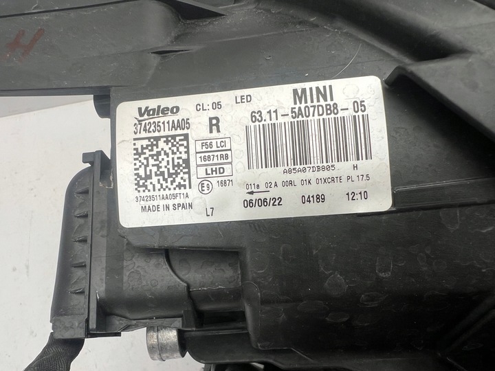 фото №7, Лампа ліва права mini f54 f55 f56 f57 рестайлінг lci led адаптивний 5a07db7 5a07db8