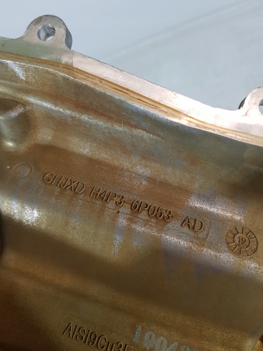 фото №9, Корпус распределительный вал датчики h4p3-6p053-ad jaguar e-pace land rover 2.0t pt204