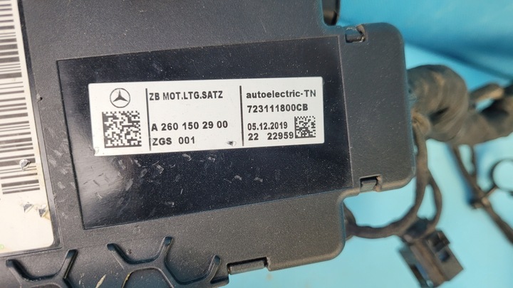 фото №10, Mercedes w177 20r джгут двигуна 2.0t 260.920 a2600106100