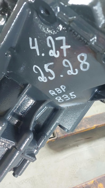 фото №7, Вкладка моста/ диференціал rbp, rp 835 scania r передавальне число 4.27 25:28, 17 r.