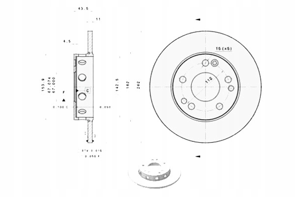 фото №13, Brembo 08.2950.24 диск тормозная