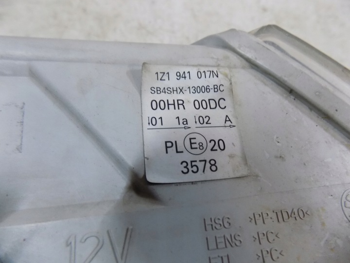 фото №8, Skoda octavia ii rs лампа ксенон ліва перед 1z1941017n