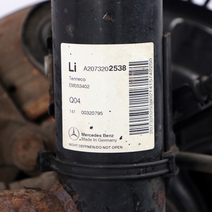 фото №12, Mercedes c207 e250 cdi ніжка підвішування лівий перед поворотна опора диск супорт