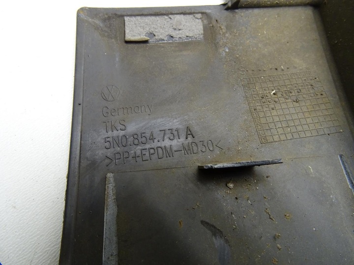 фото №9, Планка накладка крила ліва лівий перед 5n0854731a vw tiguan i 5n