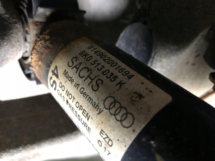 фото №5, Audi a4 b8 1.8 поворотна опора зад ліва 8k0513035k