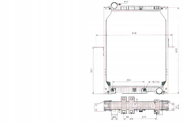 фото №2, Радіаторів двигуна з рама з радіаторів масла merce