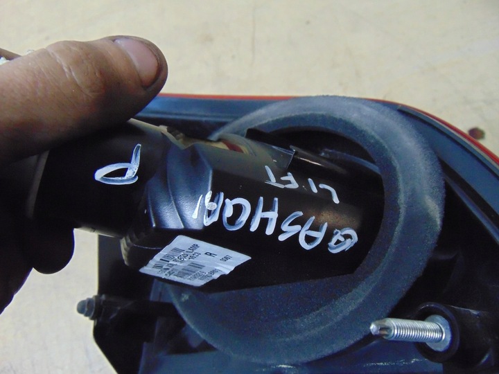 фото №11, Лампа правая зад w крышка багажника nissan qashqai j10 рестайлинг