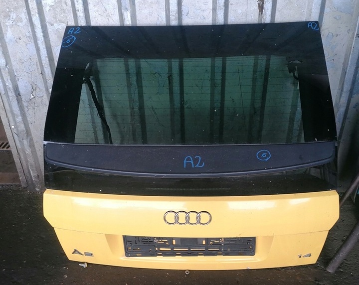 фото №1, Audi a2 04r крышка багажника ly1c голый