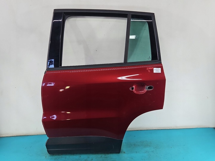 фото №1, Дверь зад левая vw tiguan i 07- hb 5d бордовый la3t