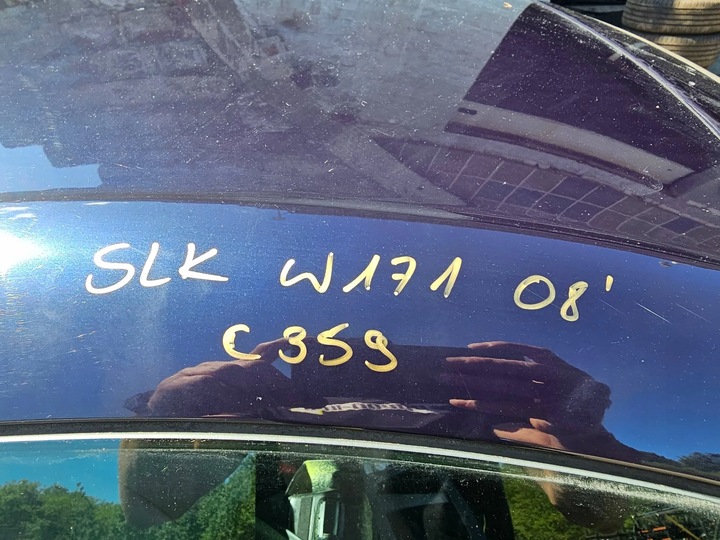 фото №11, Mercedes slk r171 w171 дах складний жорсткий панель колір c359 2008 r