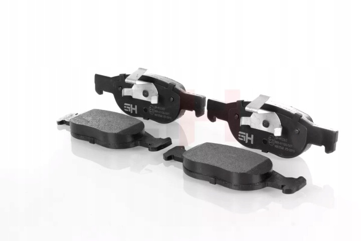 фото №15, Auto-gh тормозные колодки ham. перед fiat punto 1,2 16v 99- [151.5 52.5 17.6]
