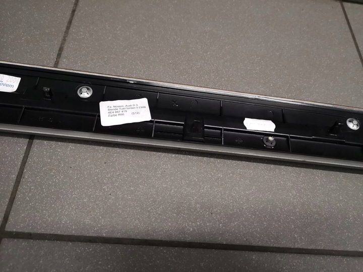 фото №12, Планка dekor обшивка левый зад a8 d3 длинный 4e4867419p