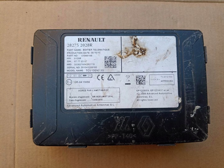 фото №1, Модуль блок керування tcu renault kadjar