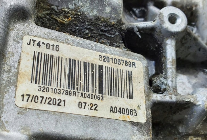 фото №9, Коробка передач коробки передач jt4016 dacia sandero iii 1.0 tce