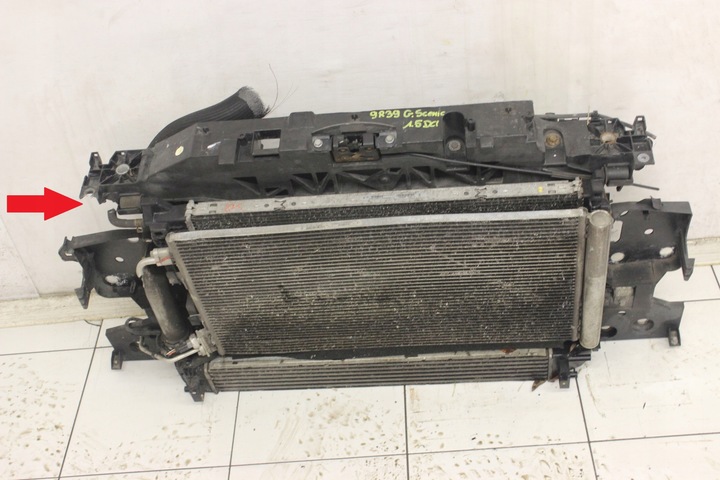 фото №2, Pas переднее радиатор renault scenic iii 1.5 dci