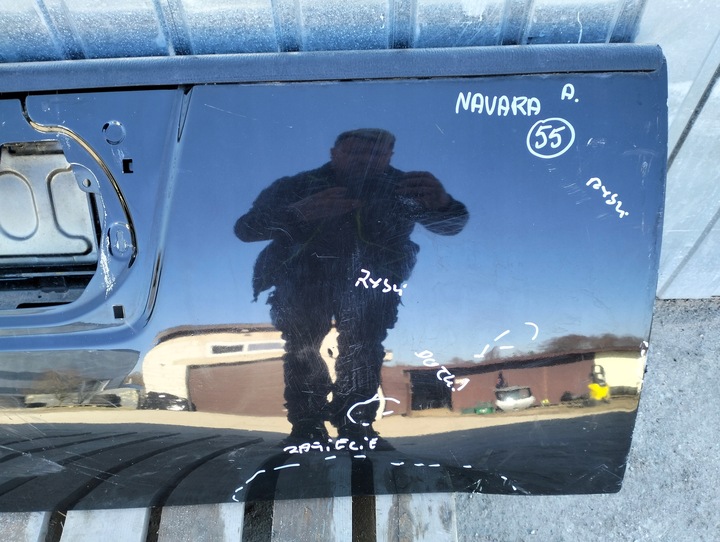 фото №8, Крышка багажника боки nissan navara iii d40 4d годы 2005-2010