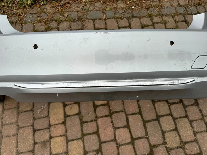 фото №10, Bmw 3 f30 11-15 sedan sport line бампер зад задний планка хром