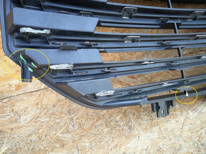 фото №12, Opel vivaro b 14- решітка решітка решітка радіатора бампера передньої хром 623105615r