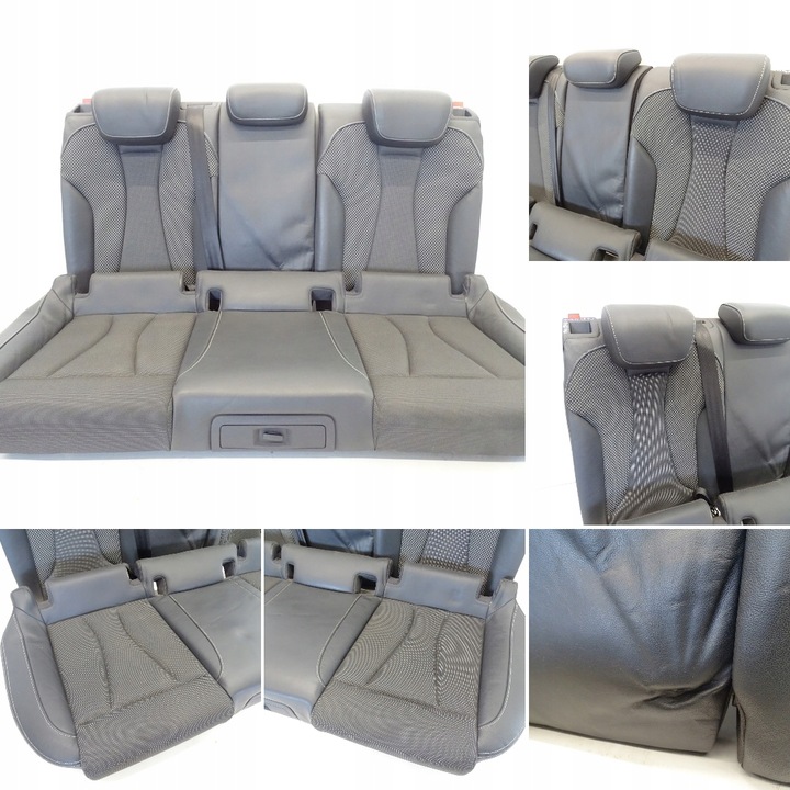 фото №16, Сиденья перед зад задние диван комплект кожа audi a3 8v sedan s-line