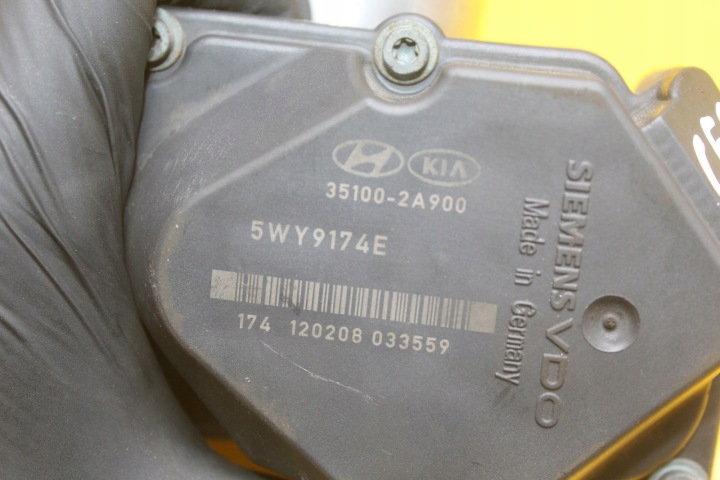 фото №7, Дросельна заслінка kia ceed hyunday tucson 1.6 crdi d4fb 3100-2a900