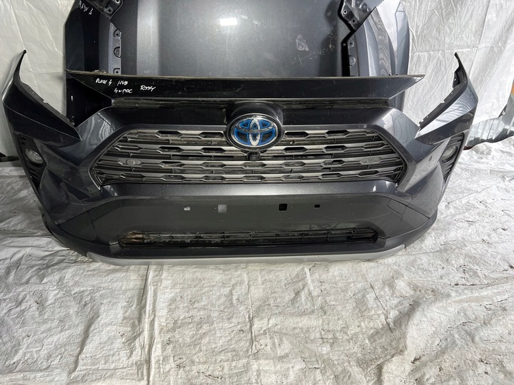 фото №1, Rav4 v гибрид перед бампер капот крыло---