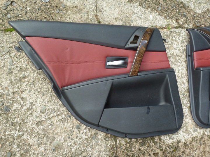 фото №9, Bmw 5 e60 e61 m5 03-10 обивка боковина дверь eur.