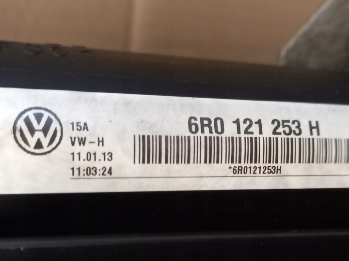 фото №7, Комплект радиатор audi a1 8x 1.4 1.8 tsi 6r0121207