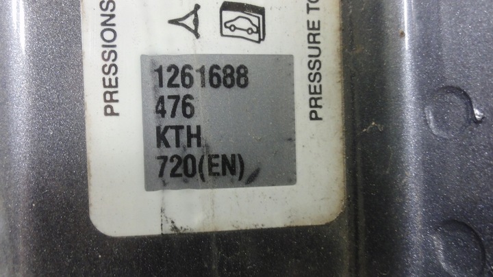 фото №7, Citroen c4 ii b7 крыло перед левый kth графит 13r