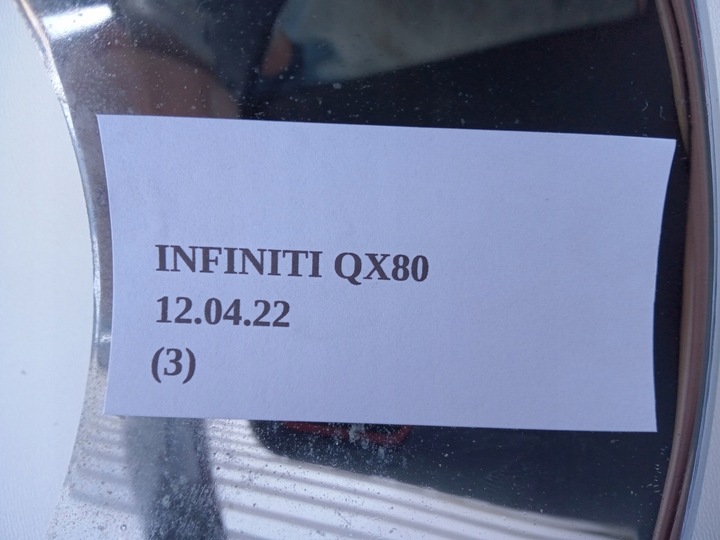 фото №7, Рамка галоген хром правая левая infiniti qx56 qx80