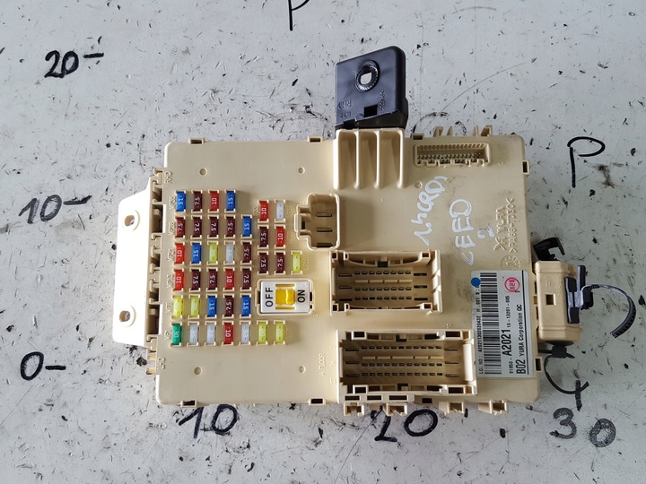 фото №1, Kia ceed 2 ii 12r- 1.4 crdi коробка запобіжників