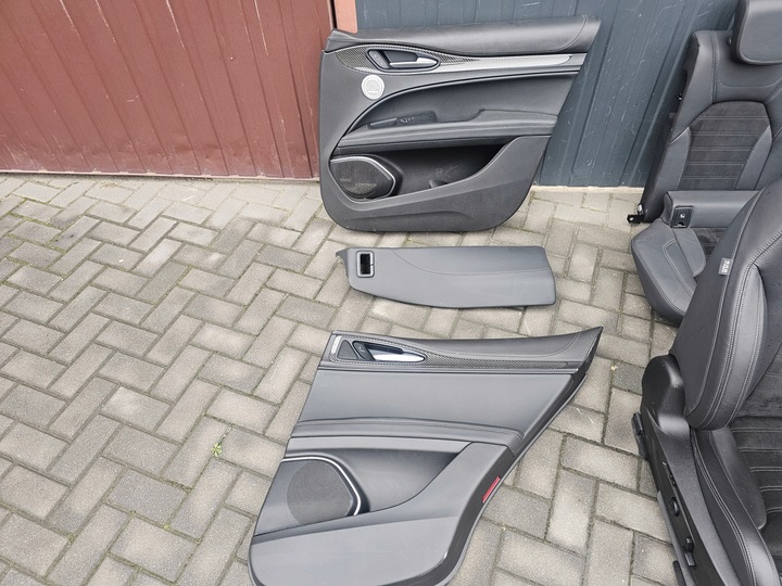 фото №5, Alfa romeo stelvio qv сиденья сиденье диван средство кожа