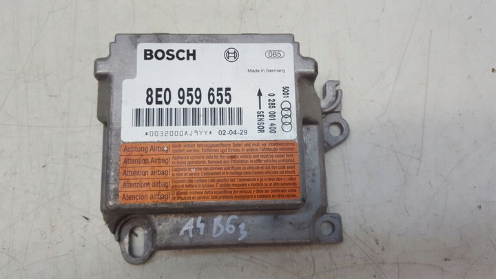 фото №12, Подушки air bag ремни датчик audi a4 b6 2,0