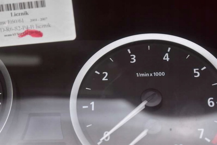 фото №12, Спидометр приборы eu 6974568 bmw e60 e61 2.5i 177 km 03-07