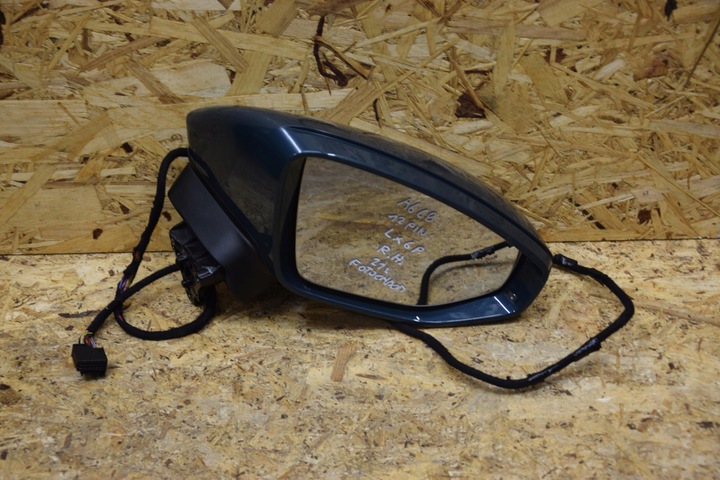 фото №7, Зеркало правые 12 pin audi a6 c8 lx6p 21r оригинал европа 20-